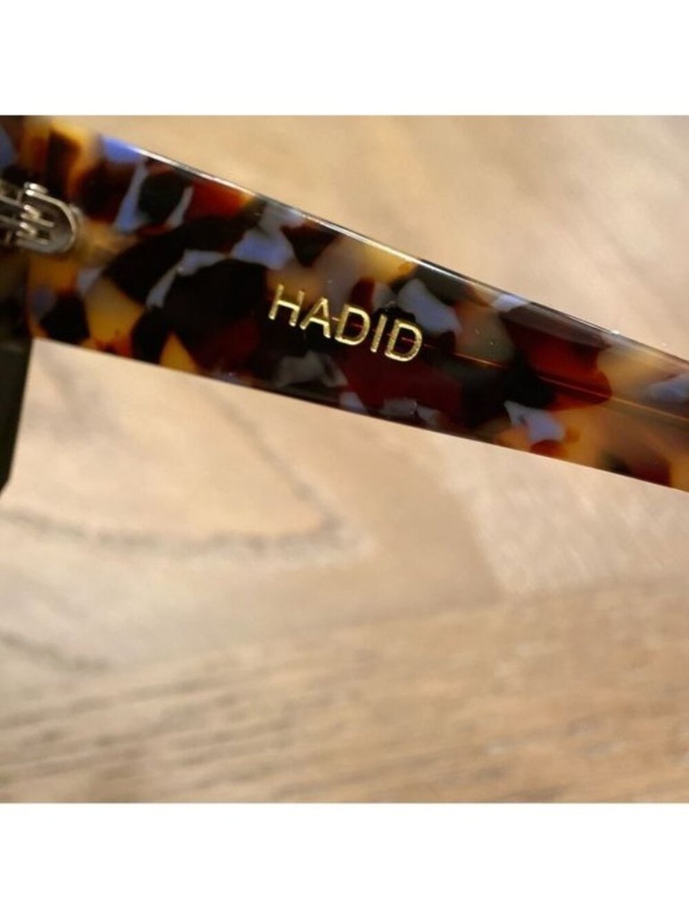 NWT HADID EYEWEAR Frequent Flyer ClubMasters, Black & Tortoise - Picture 8 of 11